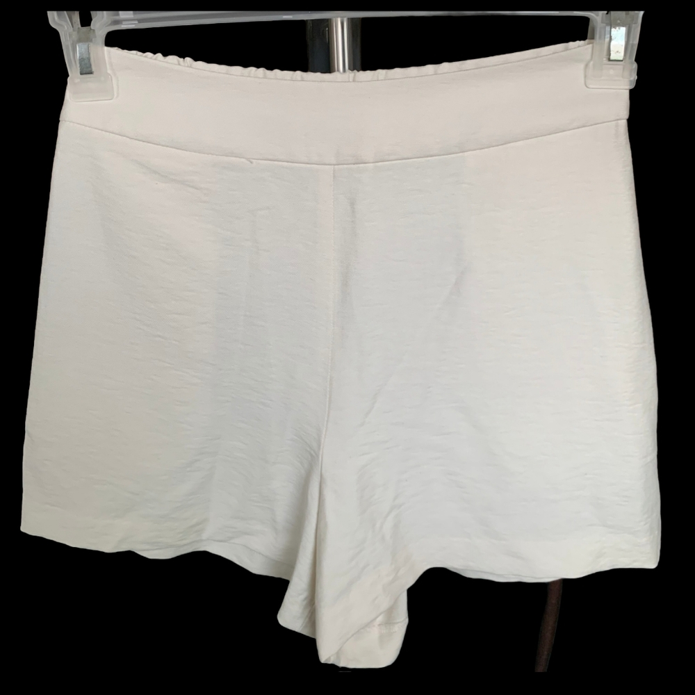 LEITH Nordstrom Brand New Women’s High Waist Shorts Ivory
